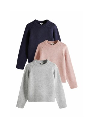 THE SET REGULAR FIT - Džemperis - pink grey blue