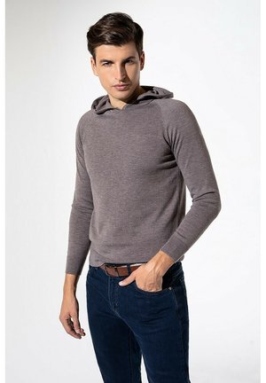 Hættetrøje - brown