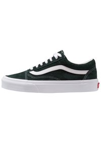 Vans - OLD SKOOL - Sneakers - darkest spruce/true white Miniatyrbild 1