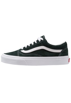 vans old skool white red blue