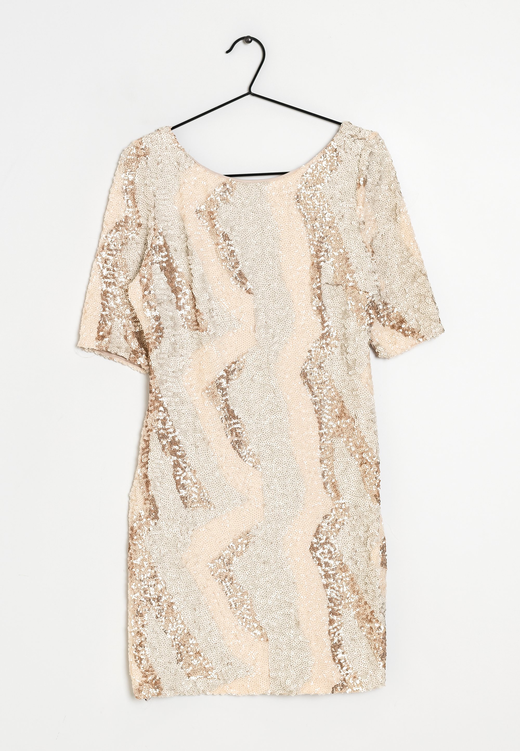 River Island Cocktail dress / Party dress - gold-coloured - (Pre-owned) - Zalando.ie River Island Cocktail dress / Party dress - gold-coloured - (Pre-owned) - Zalando.ie