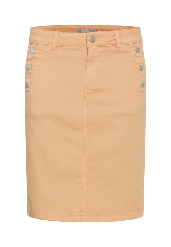 FRLOMAX - A-line skirt - apricot wash3