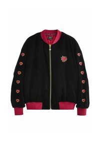 EMBROIDERED - Bomber tipa jaka - black