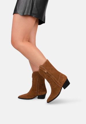 TAHITI  WESTERN  - Cowboy-/Bikerlaarzen - cognac