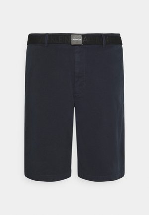 GARMENT DYE BELTED - Shorts - navy