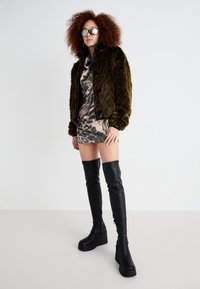 Even&Odd Wide Fit WIDE - Platform csizmák - black
