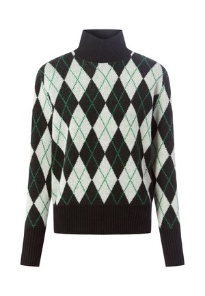 Strickpullover - schwarz