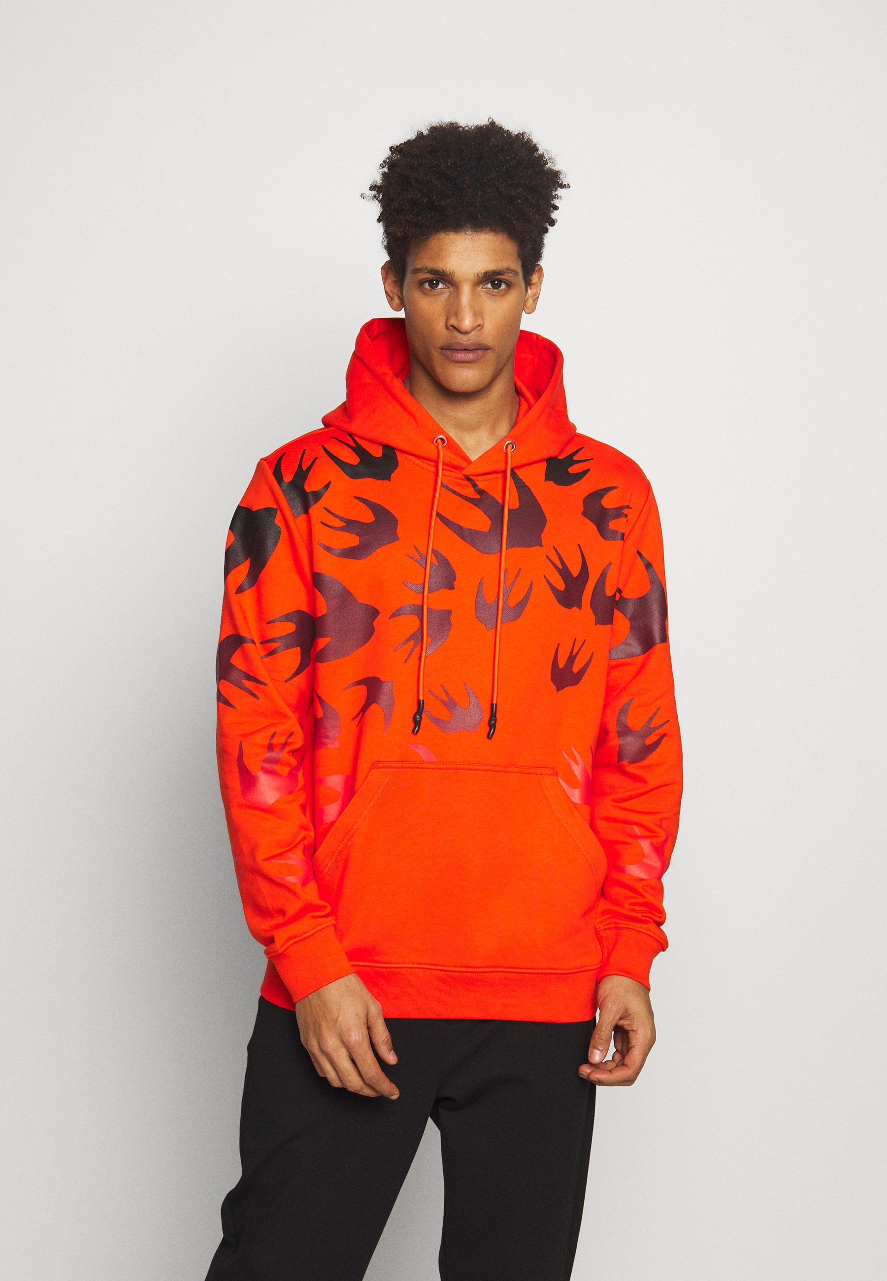 Mcq Alexander Mcqueen Hoodie Hoodie Orange Voltage Black Orange Zalando Ie