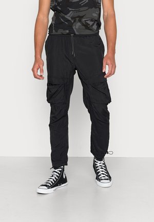 TAYLOR - Pantaloni cargo - black