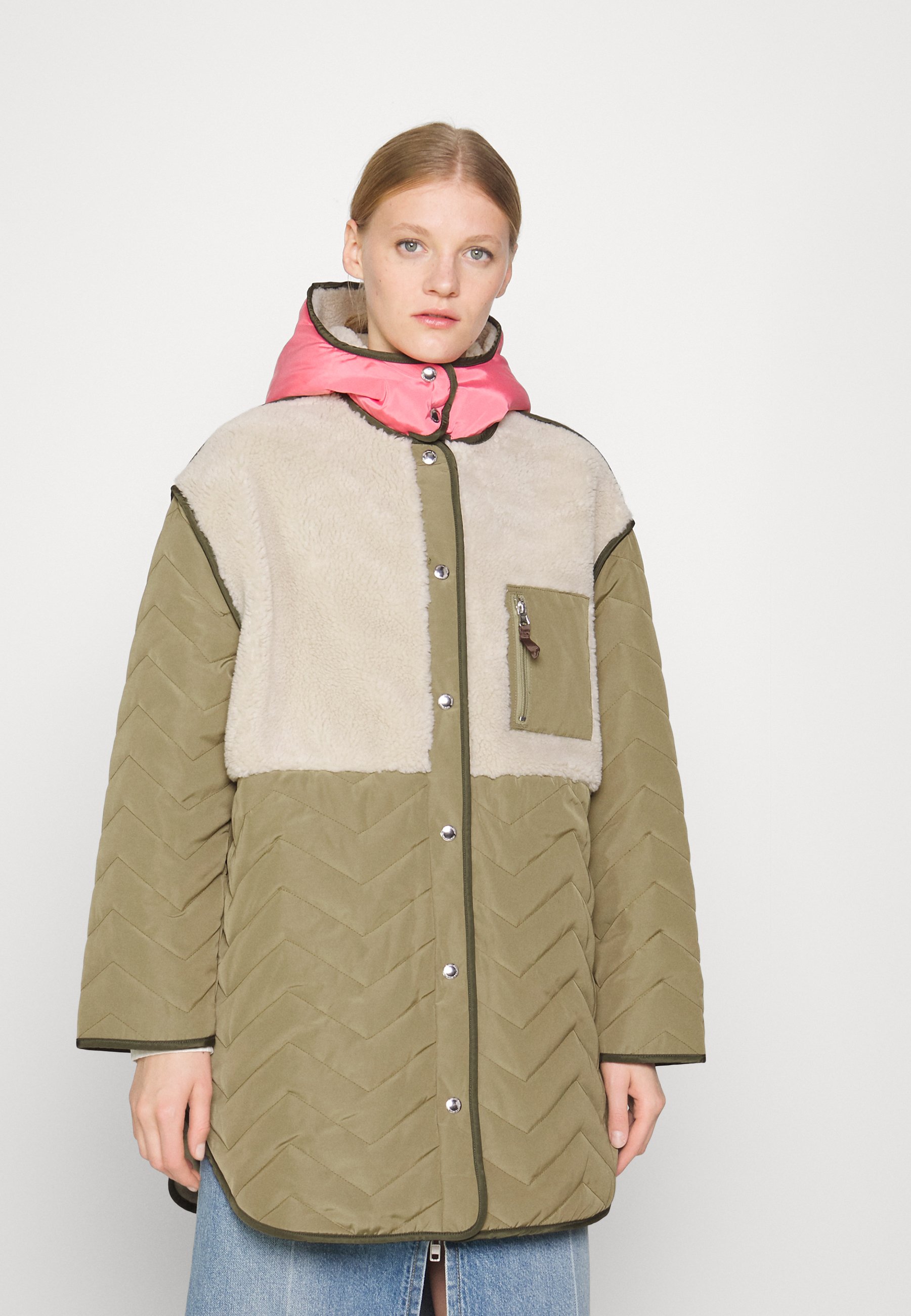 Treble bouw Daarbij PS Paul Smith WOMENS COAT - Halflange jas - greens/groen - Zalando.nl