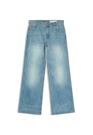 Džínsy baggy - blue denim
