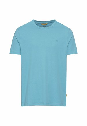 camel active MIT RUNDHALS - T-shirt basique - steel blue