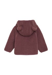 EN FANT TEDDY - Fleecejas - roan rouge