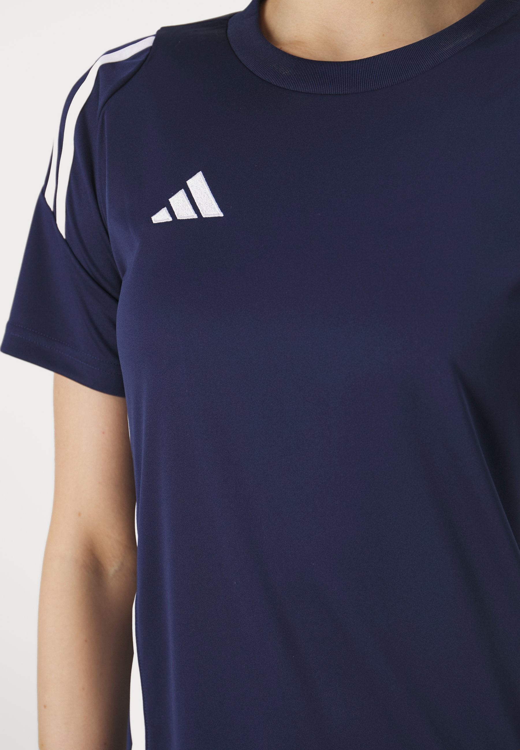 売れ筋商品|||アディダス Tシャツ レディース トップス TIRO24 - Print T-shirt - team navy blue/white adidas Performance TIRO24 WOMEN - Sports T-shirt - team navy