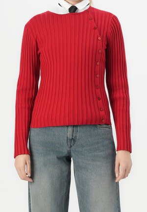 Cardigan - red
