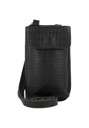 GARSTON  - Umhängetasche - croco black