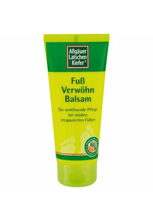ALLGÄUER LATSCHENKIEFER KÖRPERPFLEGE FUSS VERWÖHNBALSAM - Foot cream - weiß