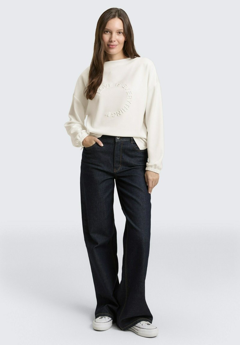 Maglietta Maniche Lunghe Tom Tailor Donna - Jersey Morbido, Vestibilità