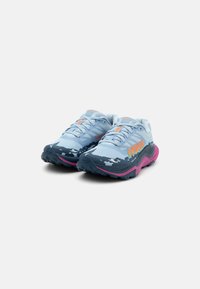 HOKA TORRENT 4 - Scarpe da trail running - drizzle/fuchsia