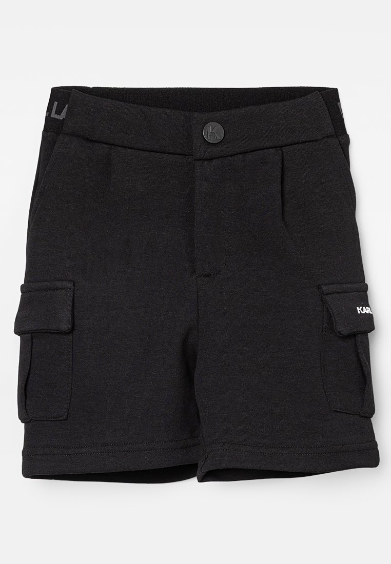 KARL LAGERFELD KIDS Shorts zwart KARL LAGERFELD KIDS Shorts zwart