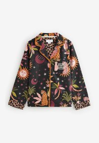 Never Fully Dressed BUTTON THROUGH - REGULAR FIT SET - Pižamos komplektas - black