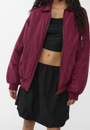 Bomberjakke - bordeaux