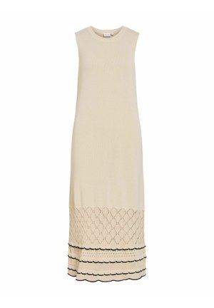 VILA, Maxi VIZINNIA Knitted - Vestido largo - birch