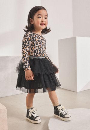 Next REGULAR FIT - Suknja A kroja - black