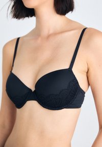 DORINA LORENA BRA 2 PACK - Podprsenka pod tričko - black/coral
