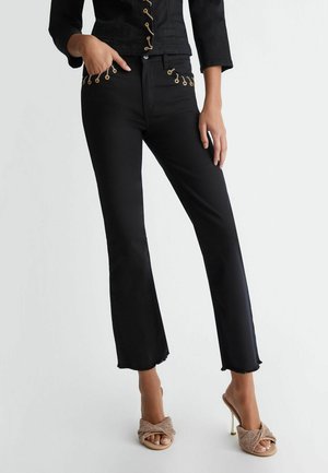 Jean bootcut - black