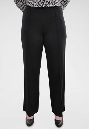 Stoffhose - schwarz
