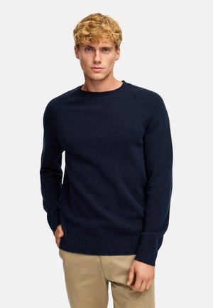 LARSON CREW NECK - Stickad tröja - sky captain