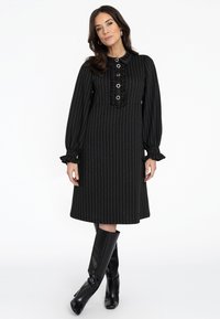 YOEK Blusenkleid - black