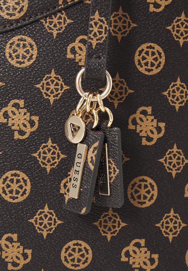 DORYS LUXURY SATCHEL - Handbag - mocha logo4