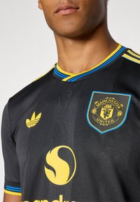 adidas Originals MANCHESTER UNITED THIRD AUTHENTIC - Klubruházat - black
