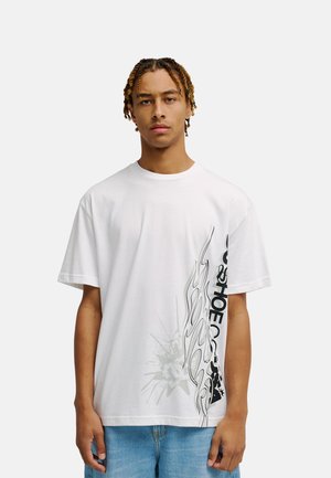 DC Shoes, - T-shirt z nadrukiem