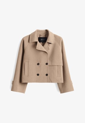 OPUS RELAXED FIT - Halflange jas - macadamia