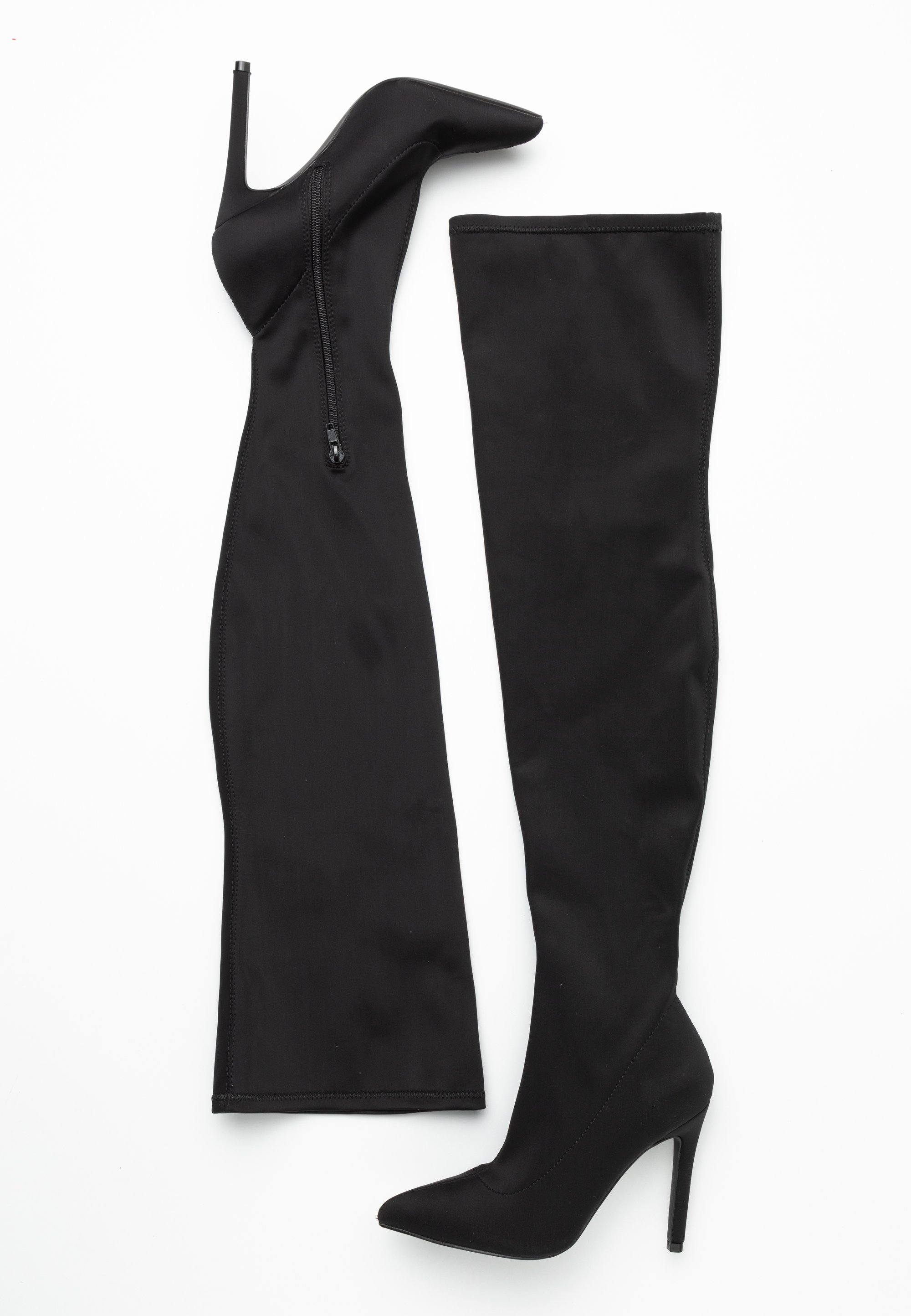 Wide Fit Thigh High Boots Zalando Even&odd Zalando High Heel