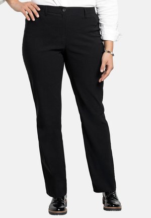 Sheego, BENGALIN - Trousers - black