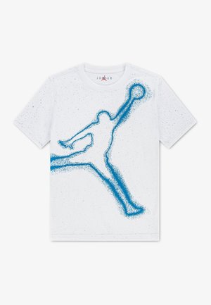 PHASED TEE UNISEX - T-shirt med print - white