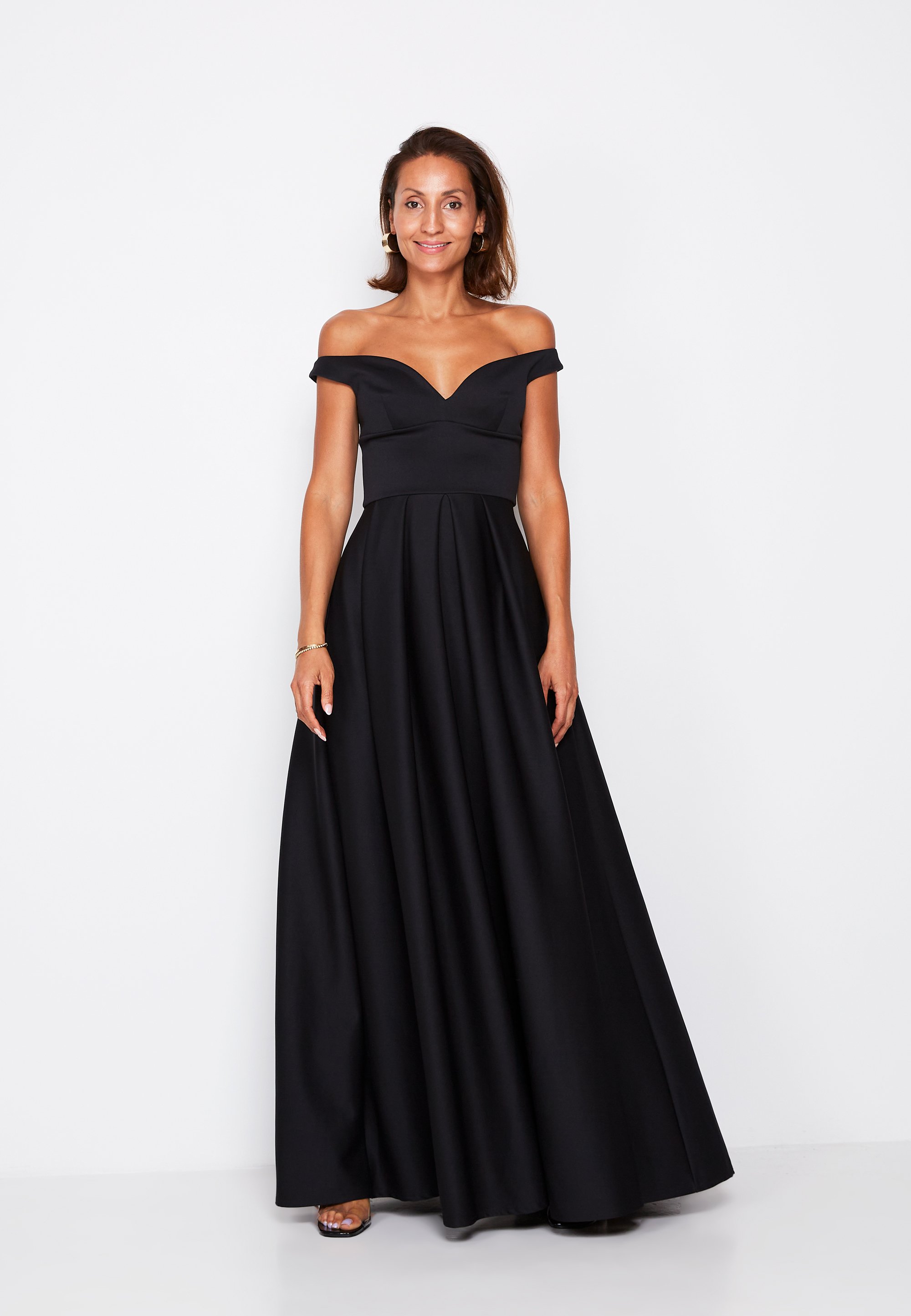 True Violet BARDOT GOWN - Galajurk - black/zwart - Zalando.nl