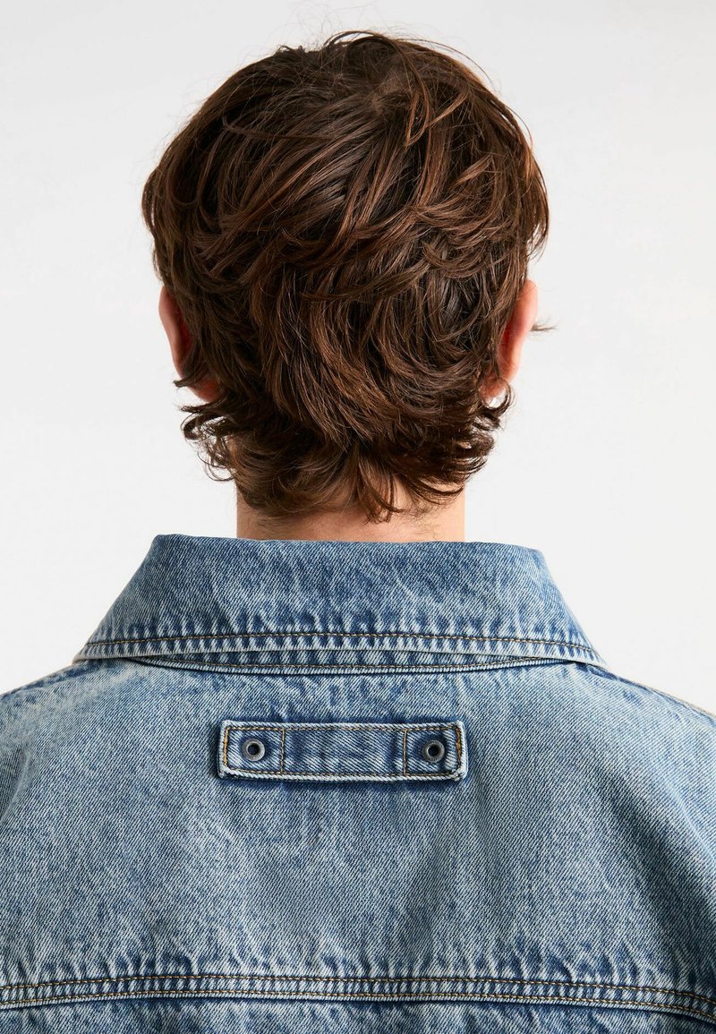 AVX EDWARDS DENIM - Denim jacket - mid denim blue/blue denim - Zalando