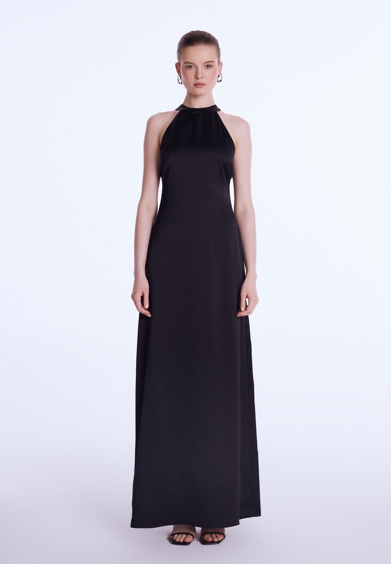 adL HALTER NECK - Ballkleid - black