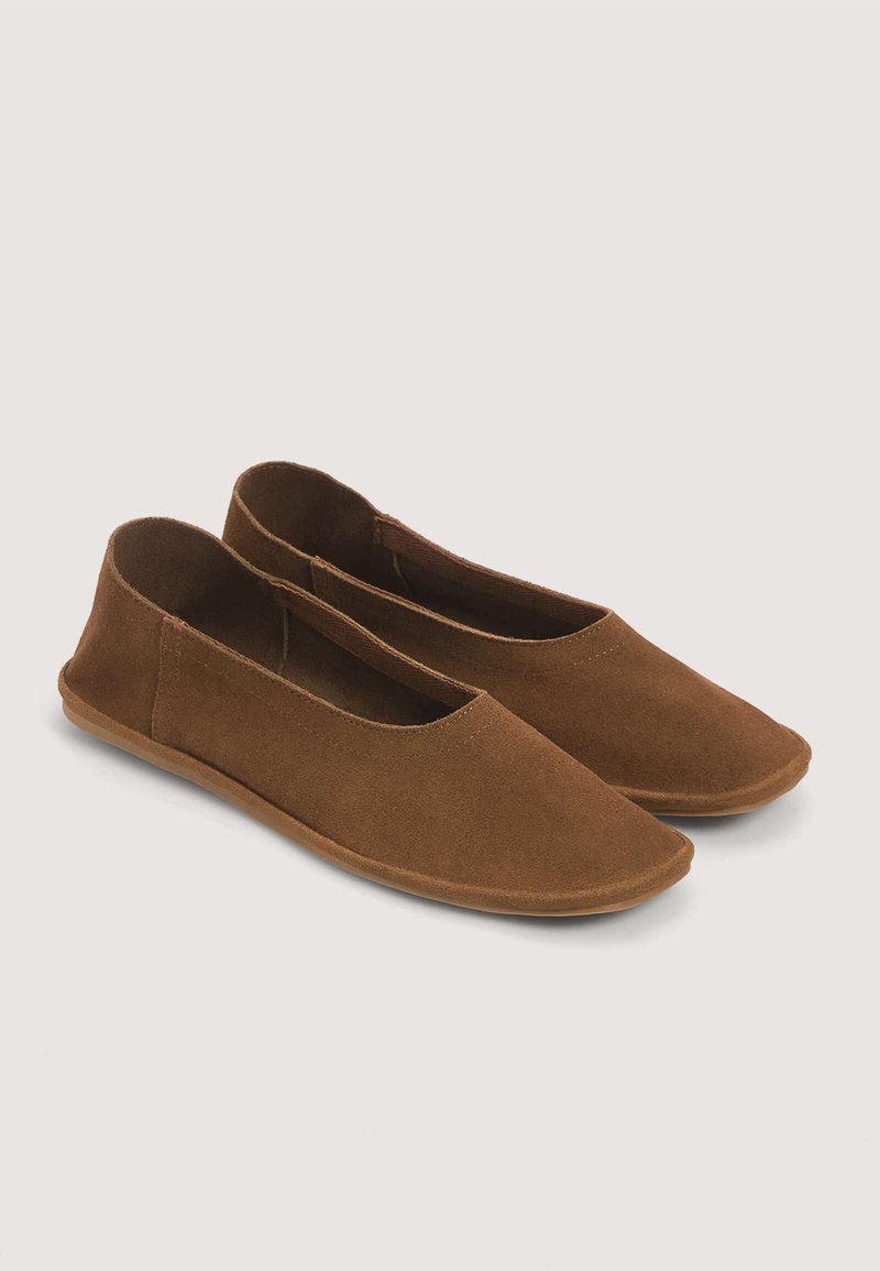 Damen Klassische Ballerinas | OYSHO SPLIT Klassischer Ballerina brown/braun - SL75895 Damen Klassische Ballerinas | OYSHO SPLIT Klassischer Ballerina brown/braun - SL75895