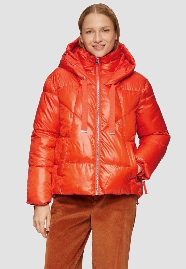 REISSVERSCHLUSS-DETAILS - Winterjacke - orange