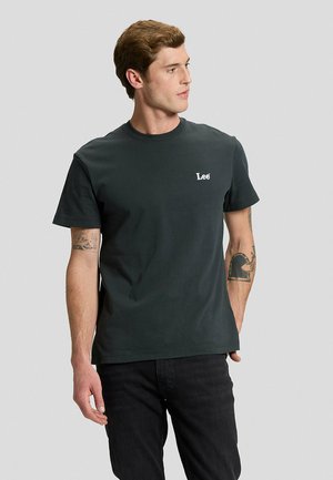 Lee, RELAXED , czarny denim