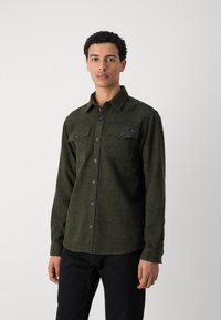 INDICODE JEANS Cămașă - mottled olive
