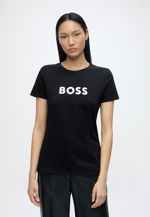 BOSS ELOGO - Camiseta básica - black
