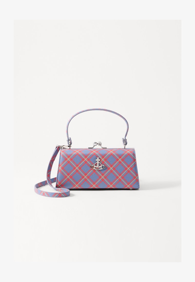 Vivienne Westwood DOLL FRAME PURSE - Clutch - blue/orange
