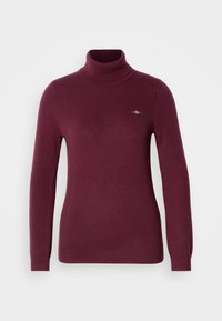 ROLLNECK - Pullover - plum wine
